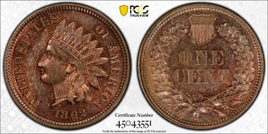 1862 1C MS62