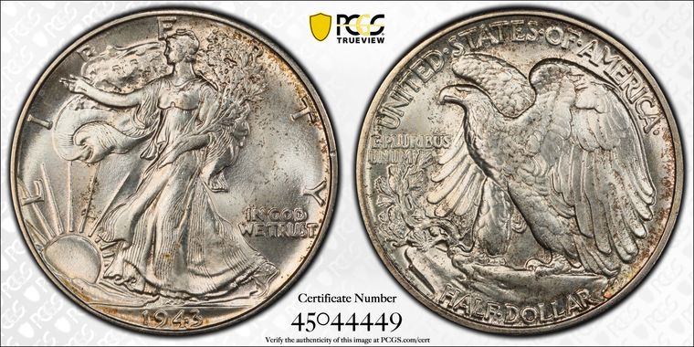 Cert 45044449 - Coin Image