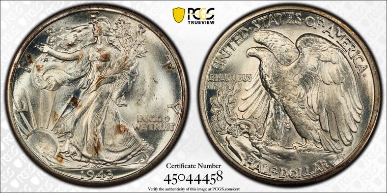 Cert 45044458 - Coin Image