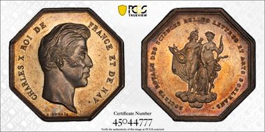 No Date Jeton Royal Society of Sciences MS64