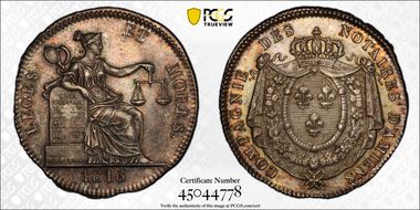 1816 Jeton Lerouge-9 MS64