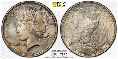 1924 $1 MS64