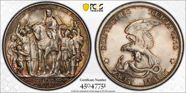 1913 2 Mk 100 Years J-109 MS66