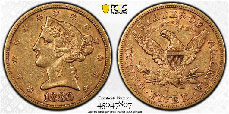 Cert 45047807 - Coin Image