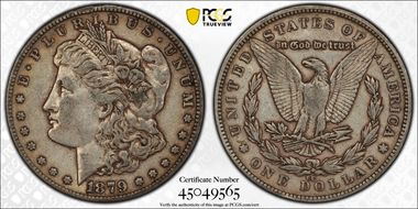 1879-CC $1 Capped Die VF35