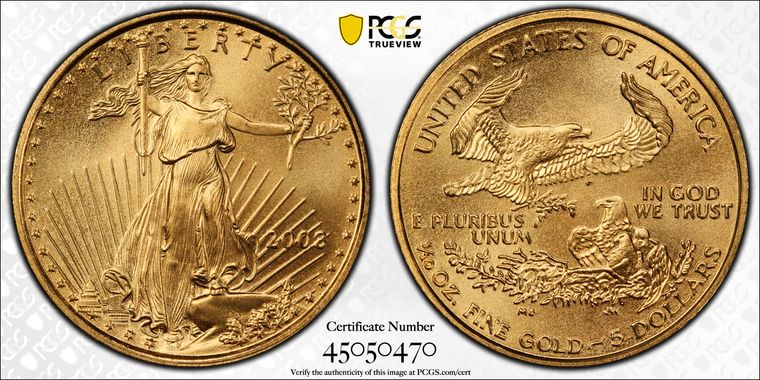 Cert 45050470 - Coin Image