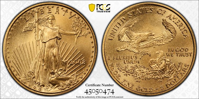 Cert 45050474 - Coin Image