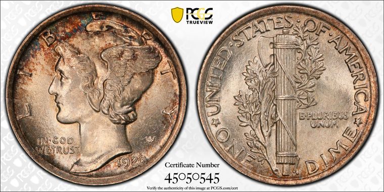 Cert 45050545 - Coin Image