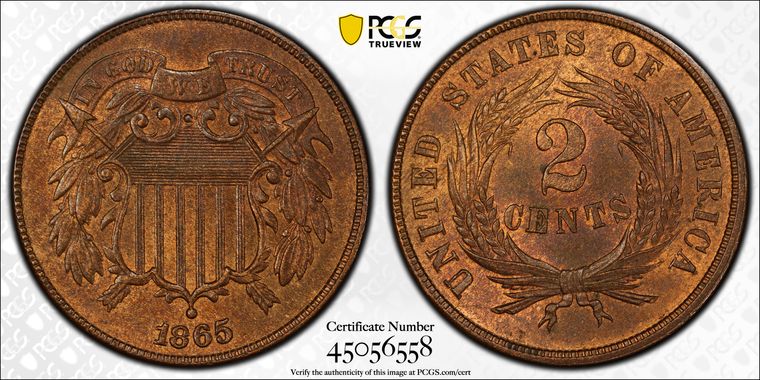 Cert 45056558 - Coin Image