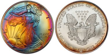 2004 $1 Silver Eagle MS69