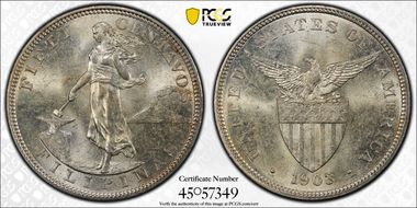 1903 50C KM-167  Ag MS64