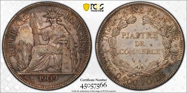 1909-A Piastre Lec-292 N1