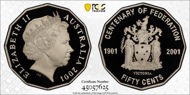 2001 50C Victoria PR70DCAM