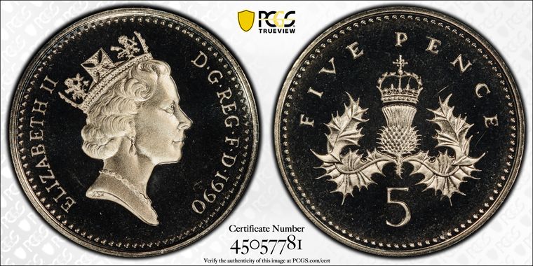 Cert 45057781 - Coin Image