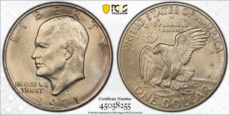 Cert 45058255 - Coin Image