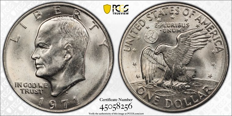 Cert 45058256 - Coin Image