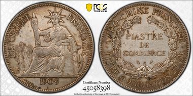 1909-A Piastre Lec-292 N1