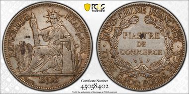 1908-A Piastre Lec-291 N1