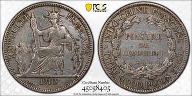 1910-A Piastre Lec-293 N1