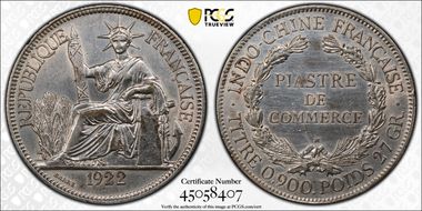 1922-H Piastre Lec-299 N1