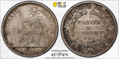 1887-A Piastre Lec-268 N1