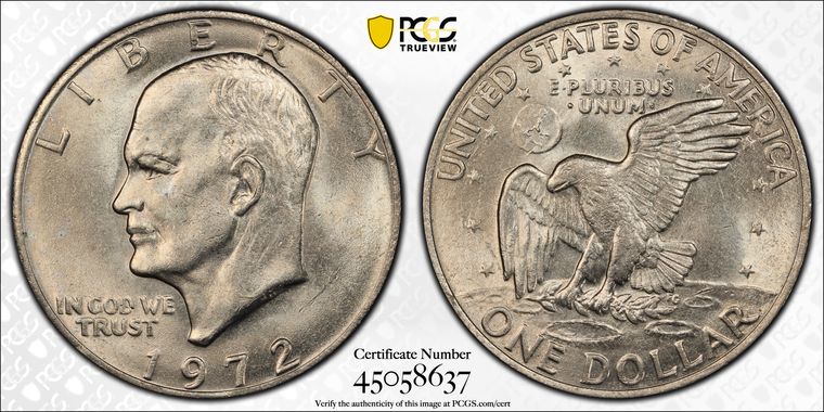 Cert 45058637 - Coin Image