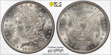 1880 $1 MS65