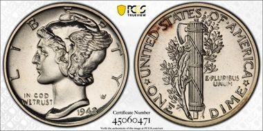 1942 10C PR67