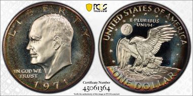 1971-S $1 Silver PR68DCAM