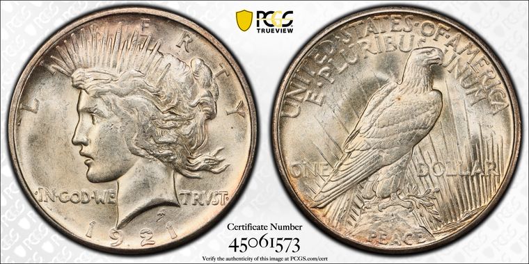 Cert 45061573 - Coin Image