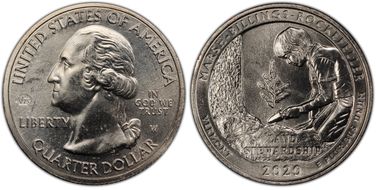 2020-W 25C Marsh-Billings-Rockefeller NP V75 MS65