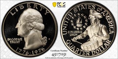 1976-S 25C Silver PR69DCAM