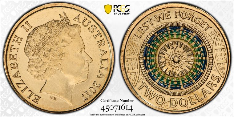 Cert 45071614 - Coin Image