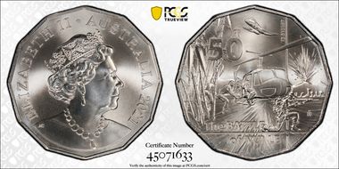 2021 50C Battle of Nui Le MS69
