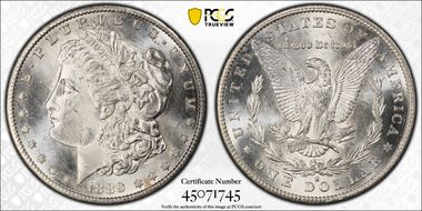 1889-S $1 MS64