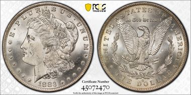 1883-O $1 MS64