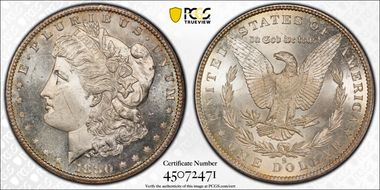 1880-S $1 MS65