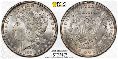 1890 $1 MS63