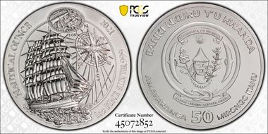 2021 50 Fr Sedov MS69