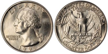1991-P 25C MS66