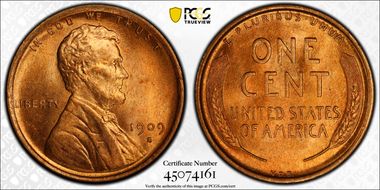 1909-S VDB 1C MS64RD