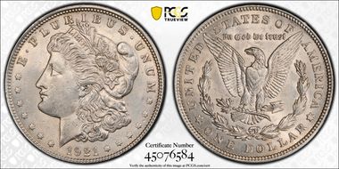 1921 $1 Morgan N1