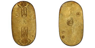 (1837-58) Koban JNDA 09-21 C-22b Tempo AU53