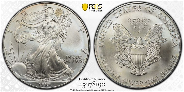 Cert 45078190 - Coin Image