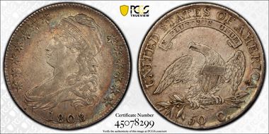1808/7 50C AU50