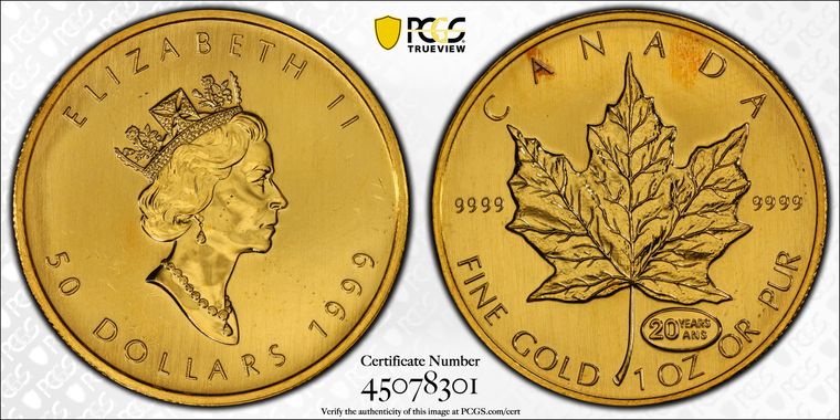 Cert 45078301 - Coin Image