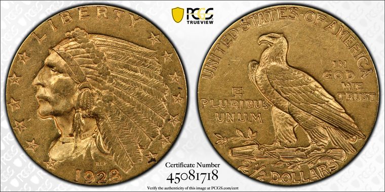 Cert 45081718 - Coin Image