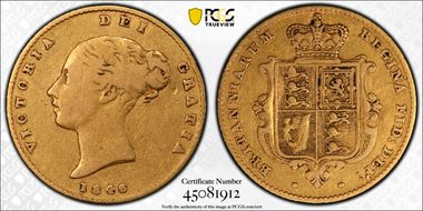 1846 1/2 Sov S-3859 VF20