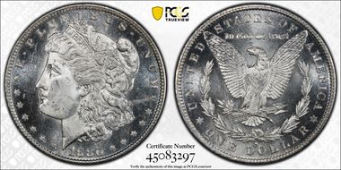 1880-S $1 MS63PL