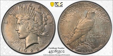 1928 $1 XF45